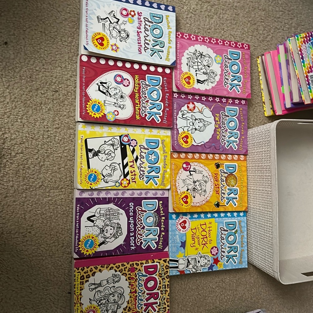 Dork Diaries PAPERBACK book collection 1-9